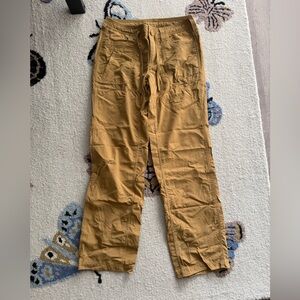 North Face Tan Khaki Hiking Pants